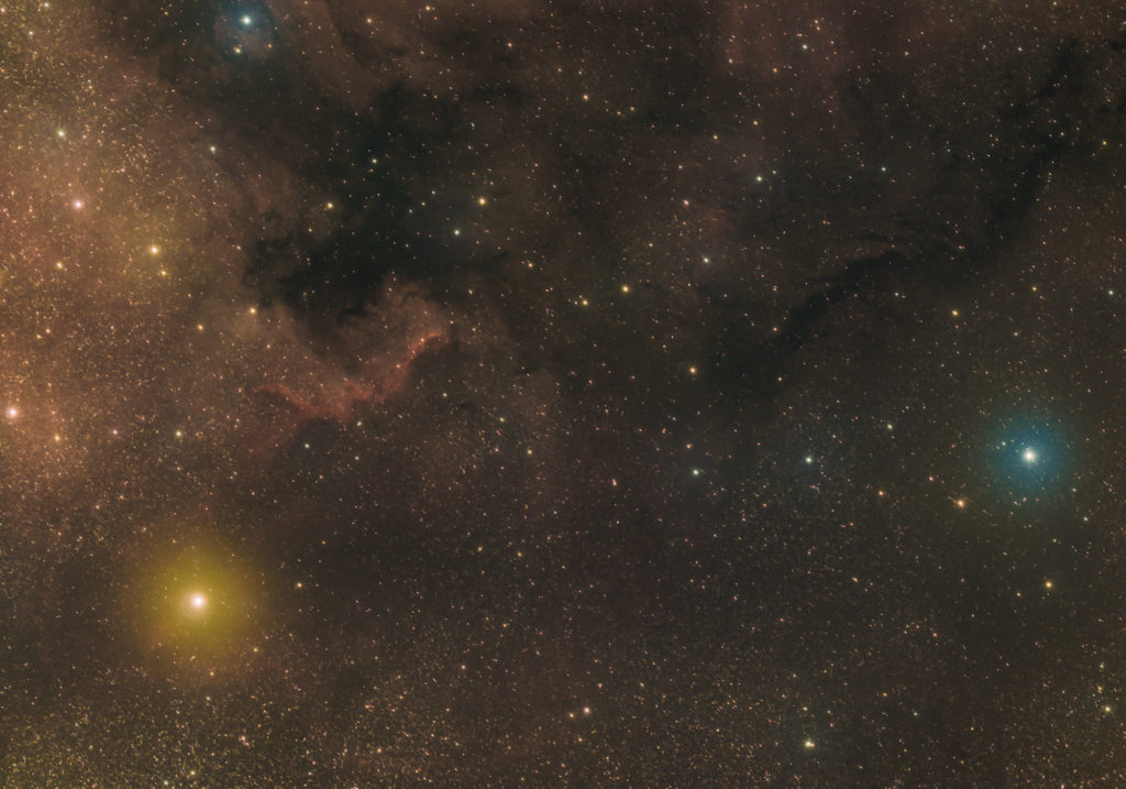 The Cygus Wall, part of the greater North America Nebula